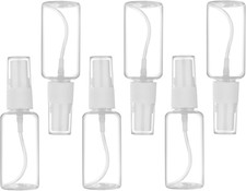 Set 6 Botellas Spray Plastico 30ml Niebla Fina Mini Recargables Para Hogar Viaje