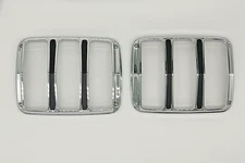 Free Shipping 1964 - 1966 Ford Mustang Tail Light Chrome Bezel A PAIR