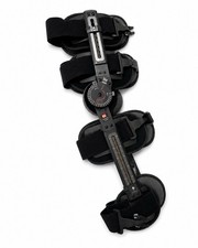 Adjustable Hinged Knee Brace Support, Black, ...