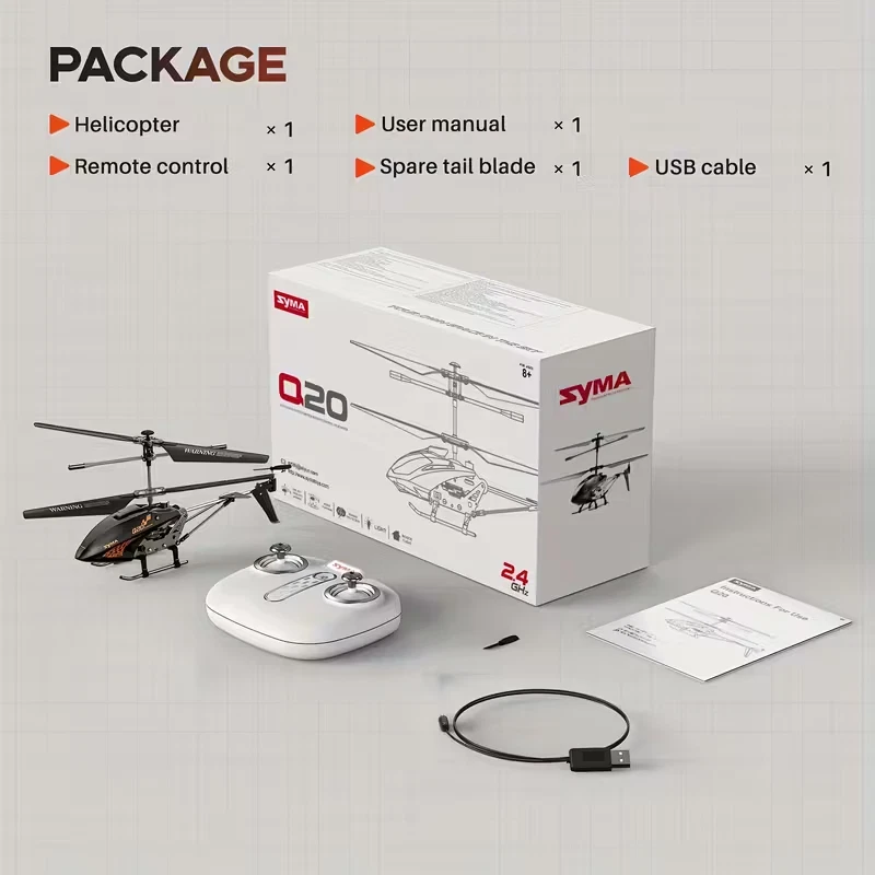 SYMA RC Helicopter with Altitude Hold Remote Control Toy Indoor Flying Gift - Bild 3 von 4