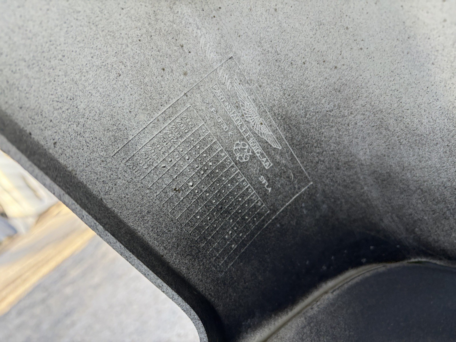 Aston Martin Rapide  Left Fender 2010-2019  Part # AD43-F16006-AA OEM  NONDAMAGE