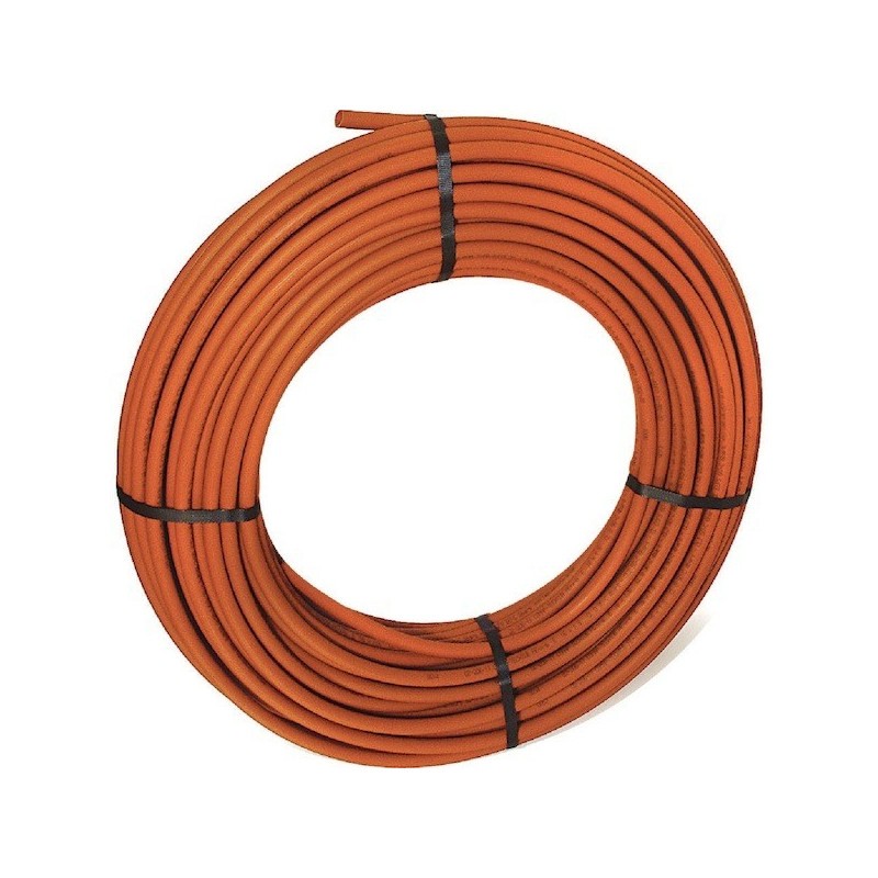 Tube PER Nu rouge Ø20mm idéal pour l'installation de plancher chauffant