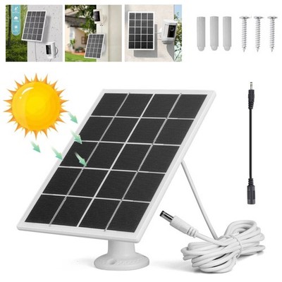 Solarpanel Ladegerät Solarpanel Kit für Ring Stick Up Cam und Spotlight Cam DE