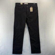Levis Jeans Boys 20 Husky Black 511 slim Straight Denim Cotton 5 Pocket NEW