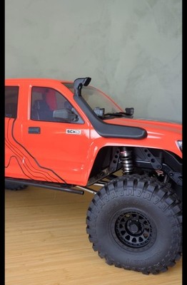 Axial SCX6 3D printed snorkel - 1:6 scale RC Crawler Accessory Knight Customs