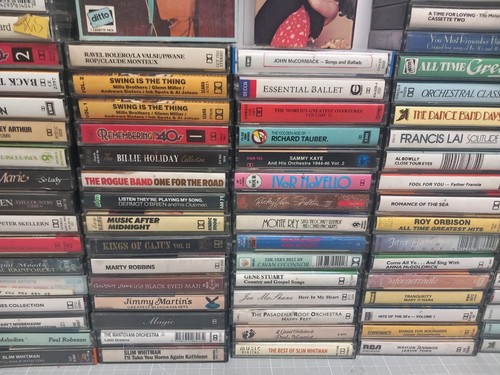 112x Job Lot Bundle Music Classical, Swing, Jazz Cassette Tapes 50s 60s 70s - Picture 5 of 9