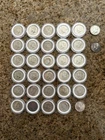 1965-69 Kennedy Half Dollars 40% Silver Lot of 32 4.73 Oz of Silver! Under spot!