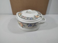 Vintage Mikasa Garden Harvest Soup Tureen Serving Dish Read
