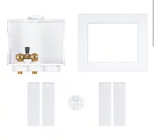 Oatey Quadtro connection Washing Machine Outlet Box Single Lever
