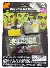 Glow In The Dark Makeup Kit Halloween