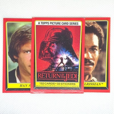 1983 Topps Star Wars Cards Return of the Jedi Series 1   U Pick   Buy 4 Save 25%