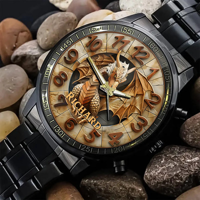 Legendary Dragon Watch - Personalized Fantasy Dragon Watch