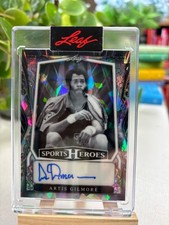 Artis Gilmore 2025 Leaf Sports Heroes Ailver Crystals AUTO 13/15