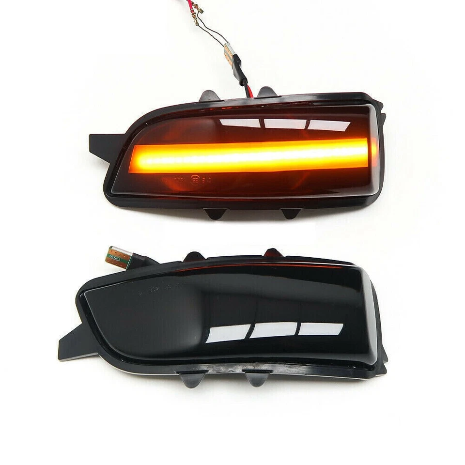 For Volvo S60 S40 C30 C70 V40 V50 V70 Dynamic LED Side Mirror Light Blinker Lamp Foto 3 de 4
