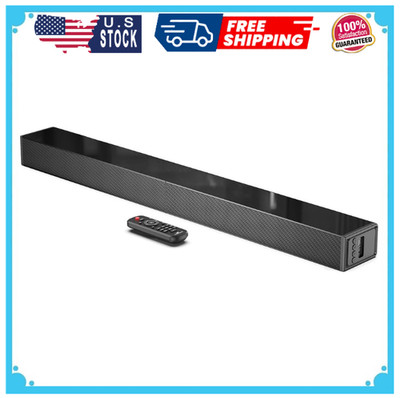 Compact 31-Inch TV Soundbar with Remote, HDMI, and Multiple Connectivity Options
