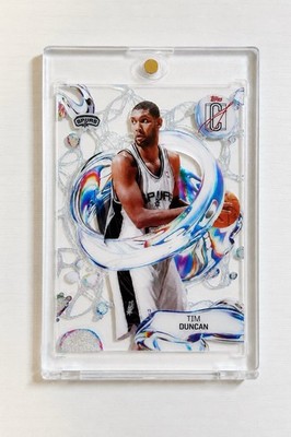Tim Duncan 2025-26 Topps Signature Class Fluidity SSP Case Hit #FD-16 Spurs