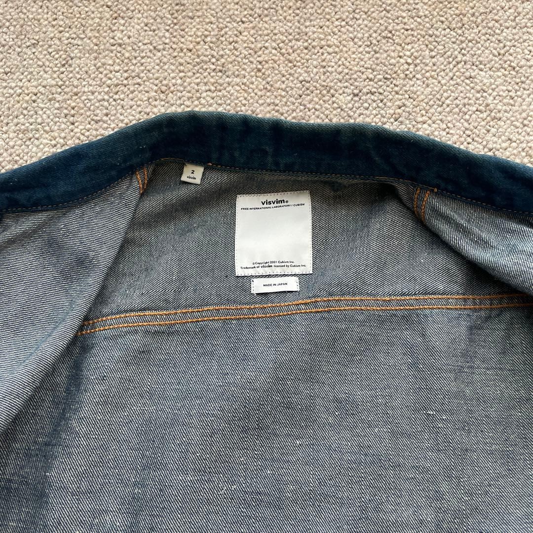 USED VISVIM DENIM JACKET ACCEPTABLE - image 9