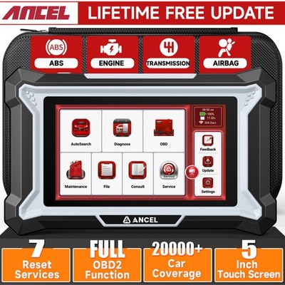ANCEL DS100 Engine Transmission ABS SRS Code Reader OBD2 Scanner Diagnostic Tool