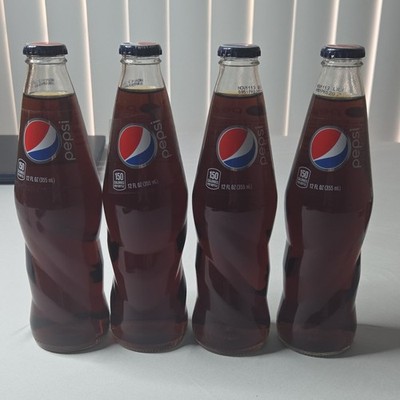 Pepsi Drinking Glasses Bottles 12 Oz From The Year 2013