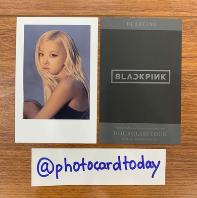 BLACKPINK [DEADLINE] 3RD MINI ALBUM YG SELECT HOURGLASS TOUR EVENT