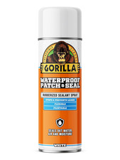 Gorilla Patch  Seal Spray White 14oz Waterproof Rubber Sealant