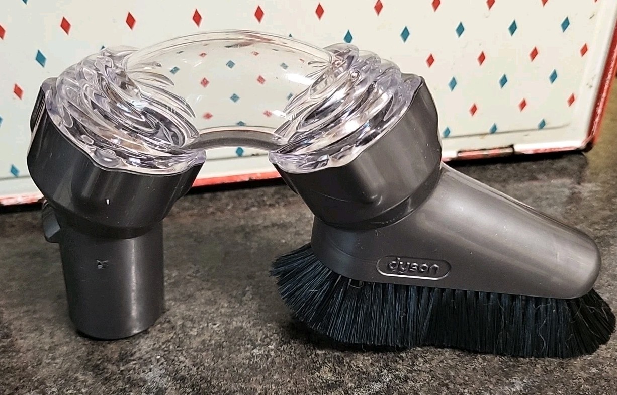 Dyson Genuine 06-2982 Curved Multi-Angle Vacuum Brush Head Gray-image