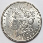 1886 $1 Morgan Silver Dollar Uncirculated - RAW - Nice Original Coin