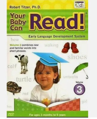 YOUR BABY CAN READ - Volume 3 (DVD) Disc Only