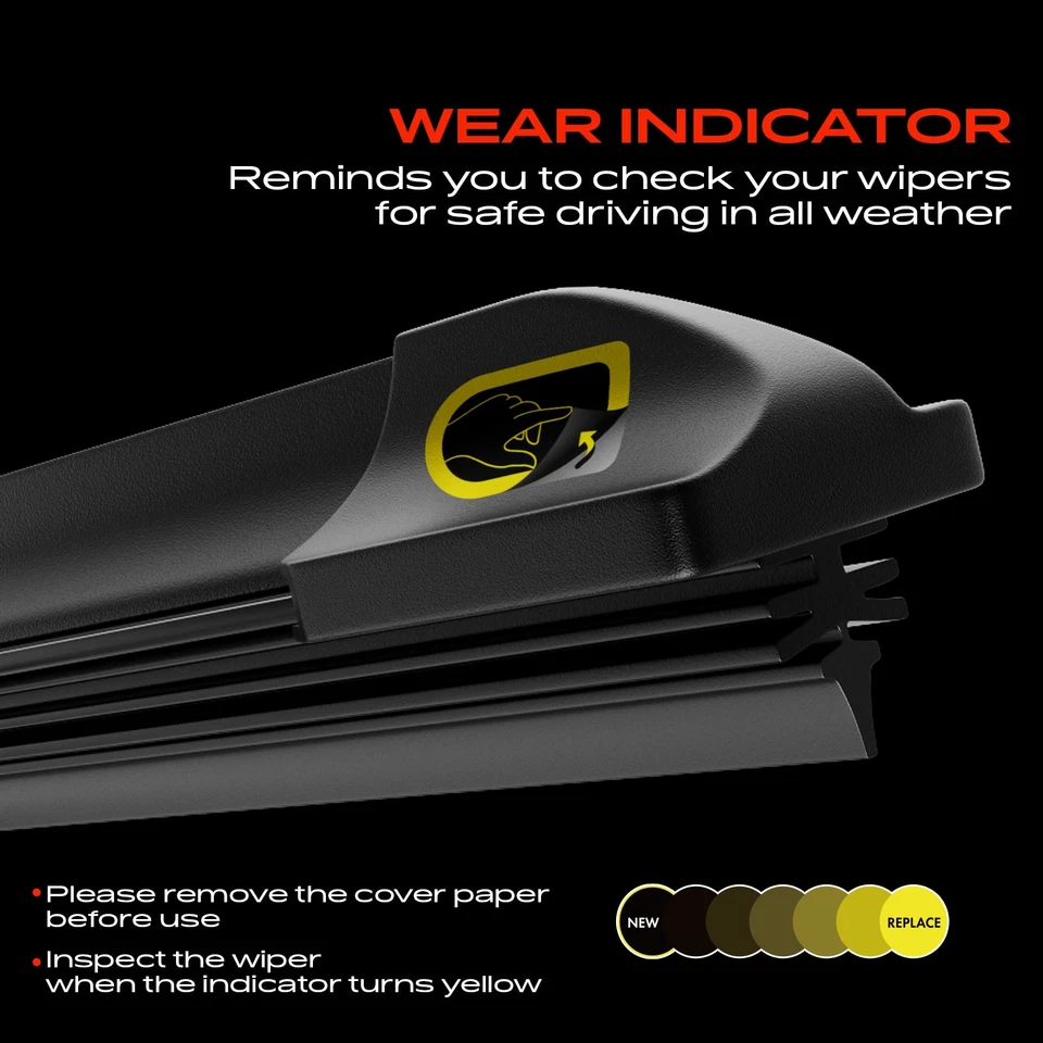 2 передних стеклоочистителя 20 дюймов и 20 дюймов для Lincoln Navigator 98-07 Mercury - Изображение 2 из 4