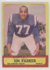 1963 Topps Jim Parker (Purple Sky) #5 HOF m5x