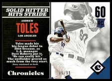 2017 Panini Chronicles #124 Andrew Toles Purple #/99
