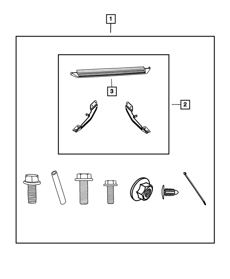 Genuine Mopar Full Running Board Kit 82214501ab Foto 4 de 4
