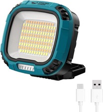 Lampada Lavoro, LED Lampada Officina 18 Modalità Luminose 5000Mah Ricaricabile I