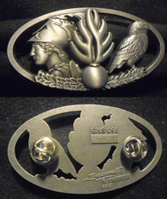 INSIGNE GENDARMERIE - BREVET FORMATION AU RENSEIGNEMENT OPS ARGENT-BOUSS-GNS 096