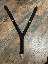 Suspenders For Kids X Back Clips On Pants Children Hold Up Pants Black Strap