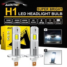 Auxito H1 Led Headlight Bulb Conversion Kit Hilow Beam Super Bright 6500k White Auxito H1 Led Headlight Bulb Conversion Kit Hilow Beam Super Bright 6500k White