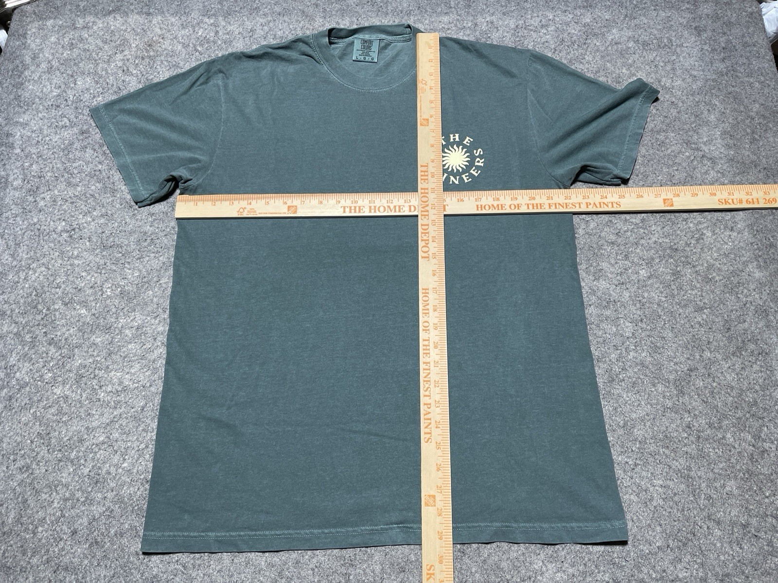 NEW The Lumineers Austin TX 10.14.2025 SOLD OUT Concert Tour Shirt L Green FOLK image 4