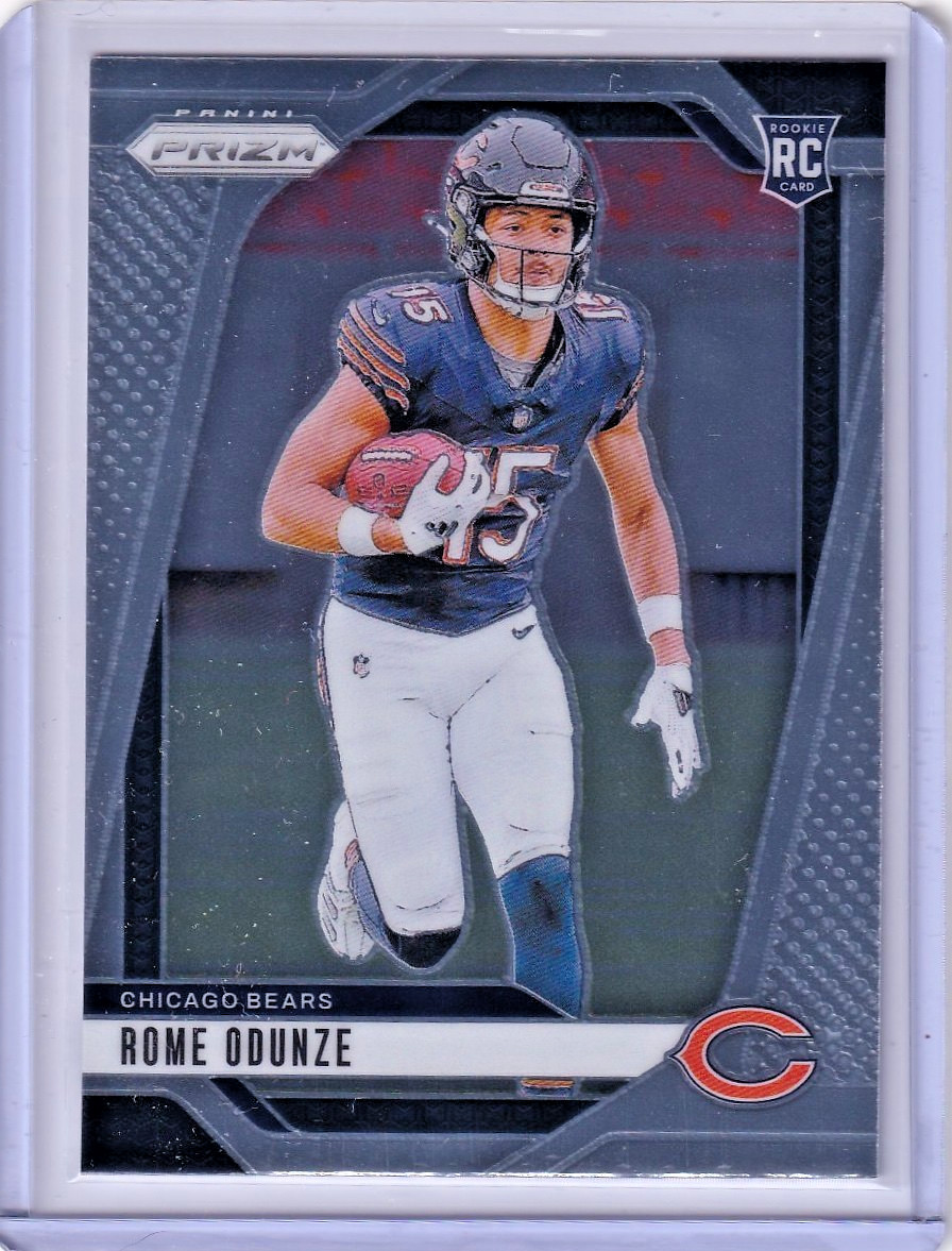 2024 Panini Prizm Rome Odunze RC #385 Base Rookie Card