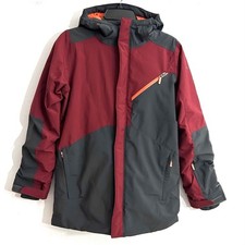 Columbia Boys Omni Tech Outgrown Snow Ski Jacket Omni Heat Insulated EUC size L