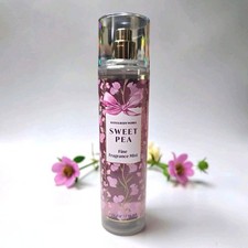 New Bath  Body Works Sweet Pea Body Mist, Body Spray 8 Oz