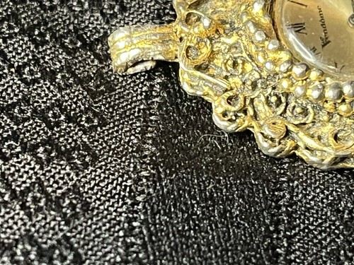 Vintage 7 Jewels Vendome Wind Up Necklace Pendant Watch - WORKING!! BEAUTIFUL!! - Picture 4 of 6