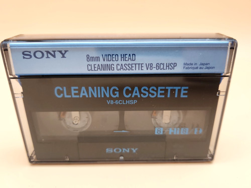 SONY 8MM video head cleaning cassette V8-6CLHSP