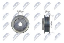 Spannrolle Keilrippenriemen NTY RNK-SU-009 58mm für SUZUKI SX4 CLASSIC EY GY SN