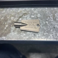 Vintage National Lock Rockford ILL Freezer Key
