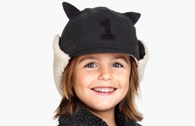 children's hats with flaps