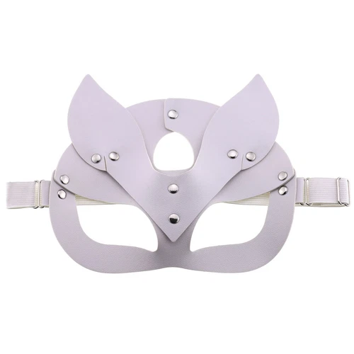 Halloween Leather Role Play Prom Party Costume Masks Goth Punk Half Face Eyemask - Picture 17 of 20
