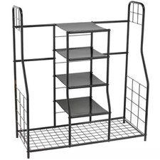 Black Metal Golf Storage Organizer