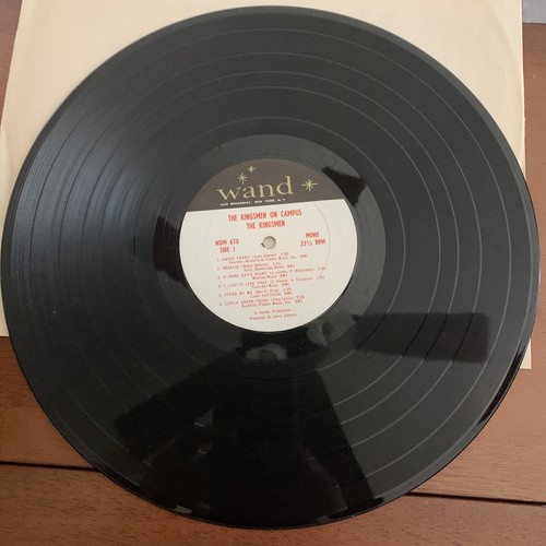 The Kingsmen On Campus Wand Records 33 RPM Vinyl Record Album LP - Picture 4 of 7
