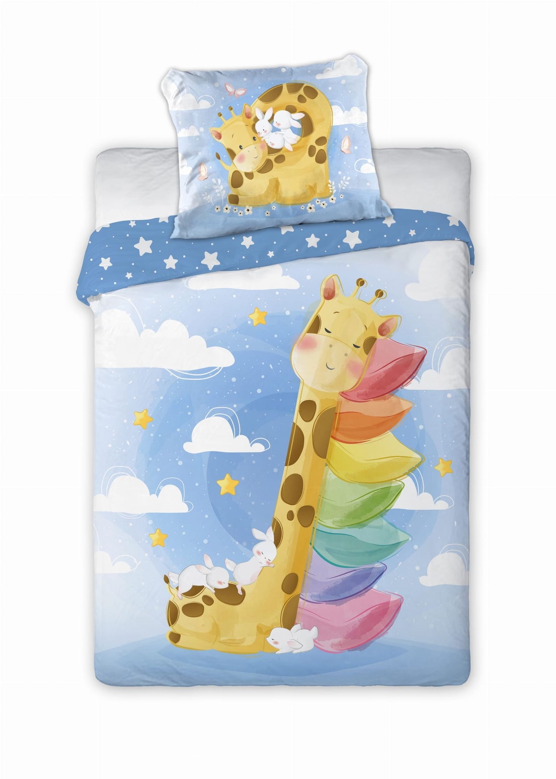 Ropa de Cama de Bebé Con Giraffe 100x135 CM 100%Algodón