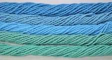 Turquoise Bundle 11/0 PRECIOSA® Czech Glass Rocailles Seed Beads  5 HANKS!